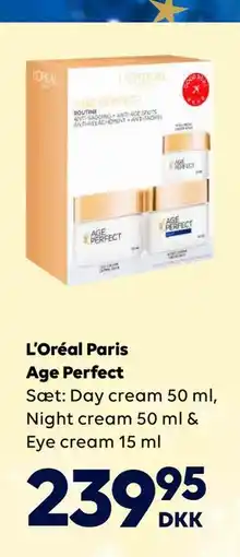 BorderShop L’Oréal Paris Age Perfect, DKK 239.95 tilbud