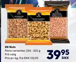 BorderShop DK Nuts, DKK 39.95 tilbud