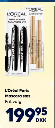 BorderShop L’Oréal Paris Mascara sæt, DKK 199.95 tilbud