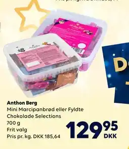 BorderShop Anthon Berg, DKK 129.95 tilbud