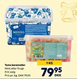 BorderShop Toms karameller, DKK 79.95 tilbud