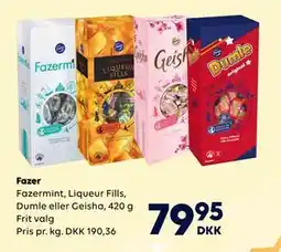 BorderShop Fazer, DKK 79.95 tilbud