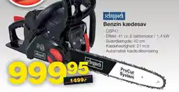 Bauhaus Scheppach benzin kædesav tilbud