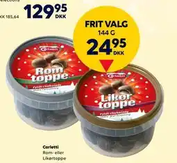 BorderShop Carletti, DKK 24.95 tilbud
