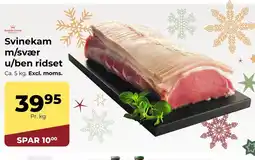 Dagrofa Food Service Svinekam m/svær tilbud