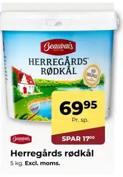 Dagrofa Food Service Beauvais Herregårds rødkål tilbud