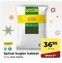 Dagrofa Food Service Spinat kugler hakket tilbud
