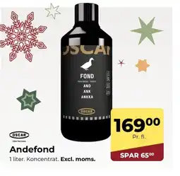 Dagrofa Food Service OSCAR Andefond tilbud