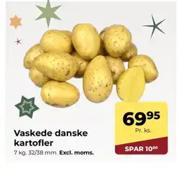 Dagrofa Food Service Vaskede danske kartofler tilbud