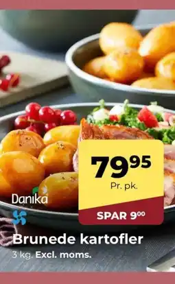 Dagrofa Food Service Danika Brunede kartofler tilbud