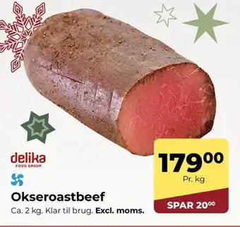 Dagrofa Food Service Delika okseroastbeef tilbud
