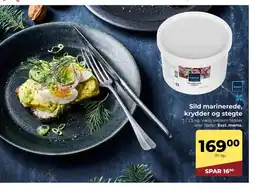 Dagrofa Food Service Sild marinerede krydder og stegte tilbud