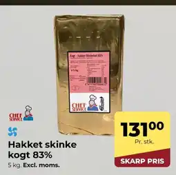 Dagrofa Food Service Hakket skinke kogt 83% tilbud
