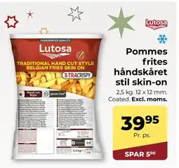 Dagrofa Food Service Pommes frites håndskåret stil skin-on tilbud