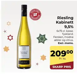 Dagrofa Food Service Riesling Kabinett 9,5% tilbud