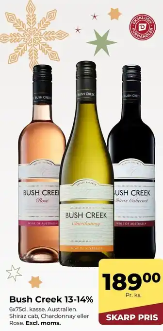 Dagrofa Food Service Bush Creek 13-14% tilbud