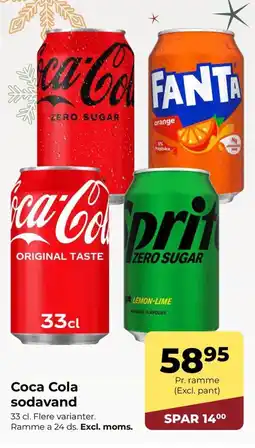 Dagrofa Food Service Coca Cola sodavand tilbud