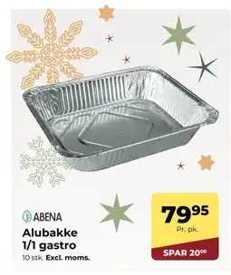 Dagrofa Food Service ABENA Alubakke 1/1 gastro tilbud