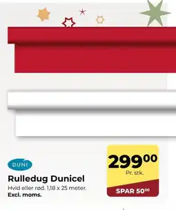 Dagrofa Food Service Rulledug Dunicel tilbud