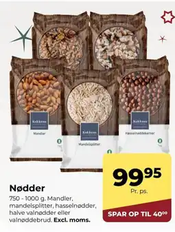 Dagrofa Food Service Nødder tilbud