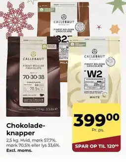 Dagrofa Food Service Chokolade- knapper tilbud