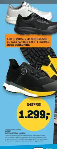 XL-BYG Mascot sikkerhedssko s3s boaⓡ tilbud