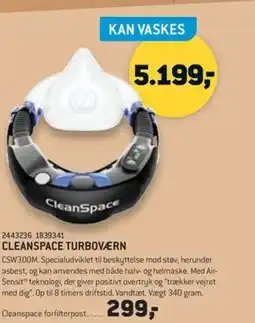 XL-BYG Cleanspace turboværn tilbud