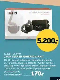 XL-BYG Ox-on tecmen powered air kit tilbud