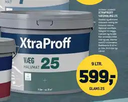 XL-BYG Xtraproff vægmaling 25 tilbud
