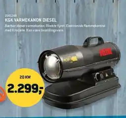 XL-BYG Kgk varmekanon diesel tilbud