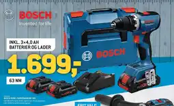 XL-BYG Bosch bore-/skruemaskine 18v tilbud