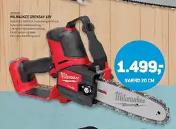 XL-BYG Milwaukee grensav 18v tilbud