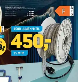 XL-BYG Blue electric flex-line led strip tilbud