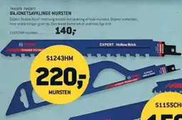 XL-BYG Bajonetsavklinge mursten tilbud