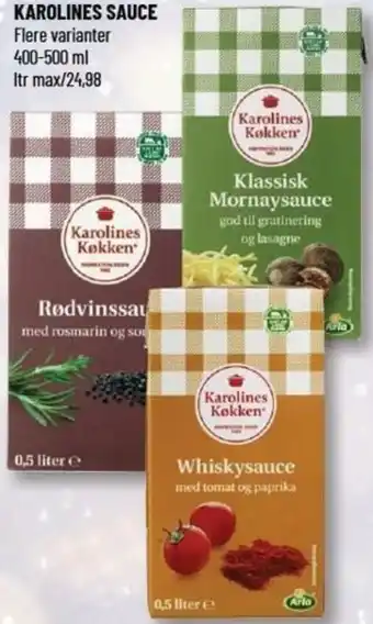 Løvbjerg Karolines Sauce 400-500ml tilbud
