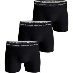 Sport 24 Björn Borg Cotton Stretch 3-Pak Boxershorts Herre tilbud