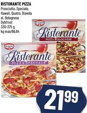 Løvbjerg Ristorante Pizza 330-375g tilbud