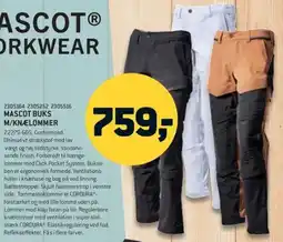 XL-BYG Mascot® Workwear m/knælommer tilbud