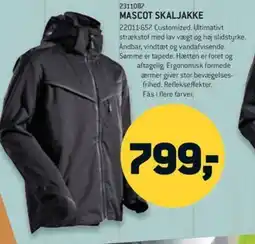 XL-BYG Mascot skaljakke tilbud