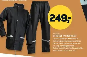 XL-BYG Lyngsøe pu regnsæt tilbud