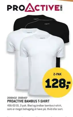 XL-BYG Proactive bambus T-shirt tilbud