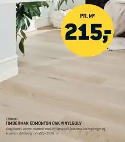 XL-BYG Timberman edmonton oak vinylgulv tilbud
