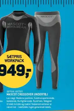 XL-BYG Mascot crossover undertøj tilbud