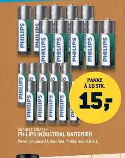 XL-BYG PHILIPS Industrial batterier tilbud