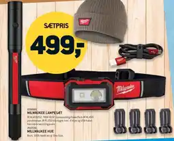 XL-BYG Milwaukee lampesæt tilbud