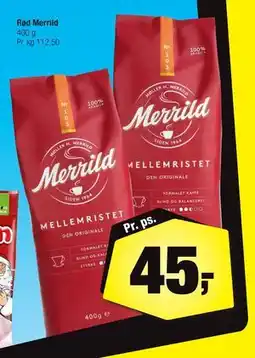 Calle Rød Merrild, DKK 45 tilbud