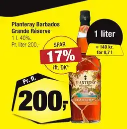 Calle Planteray Barbados Grande Réserve, DKK 200 tilbud