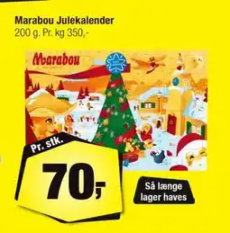 Calle Marabou Julekalender, DKK 70 tilbud