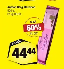 Calle Anthon Berg Marcipan, DKK 44.44 tilbud