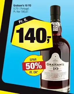 Calle Graham's 10 YO, DKK 140 tilbud
